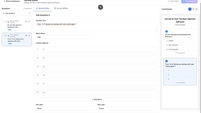 taptrend.me – screenshot 2