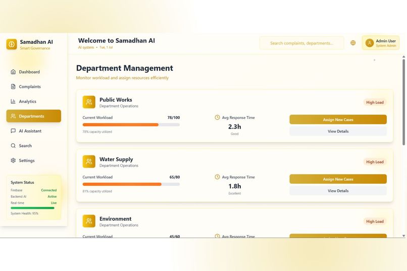 Samadhan AI  – screenshot 2