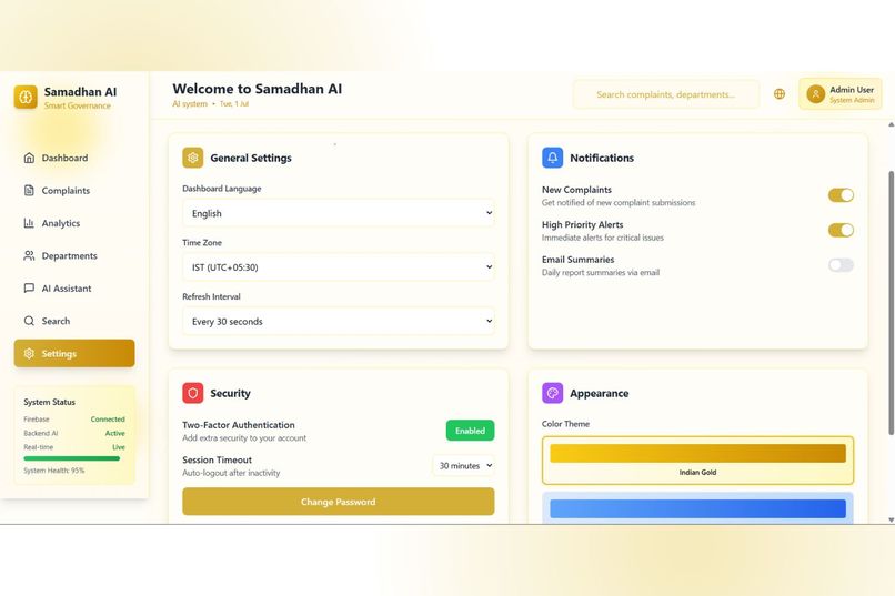 Samadhan AI  – screenshot 1