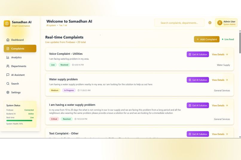 Samadhan AI  – screenshot 6