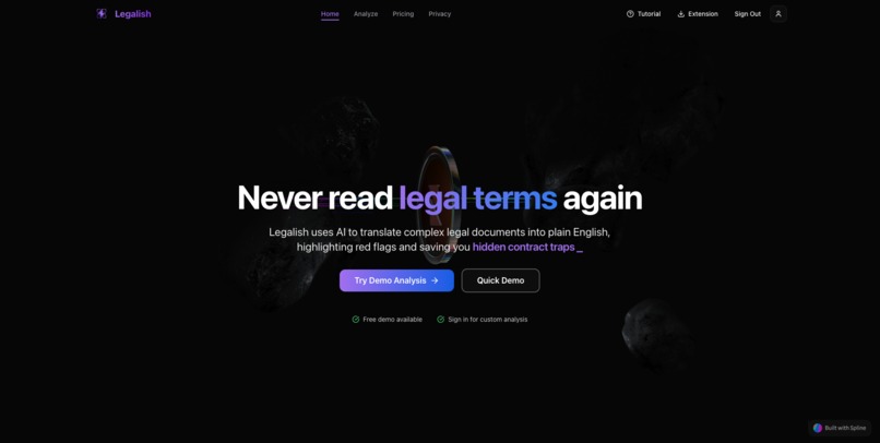 Legalish – screenshot 2
