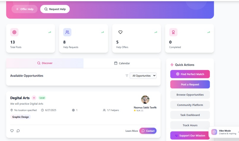 Match UP- Connecting Kindness, Creating Vibe – screenshot 3