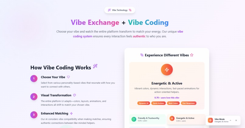 Match UP- Connecting Kindness, Creating Vibe – screenshot 4