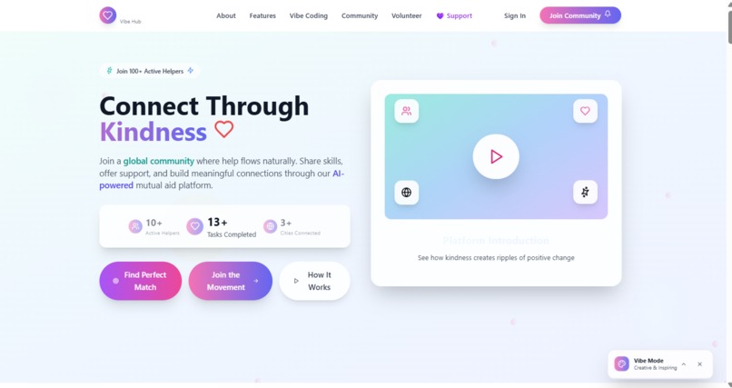 Match UP- Connecting Kindness, Creating Vibe – screenshot 7