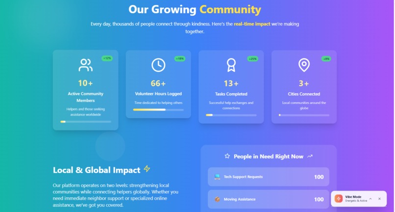 Match UP- Connecting Kindness, Creating Vibe – screenshot 8