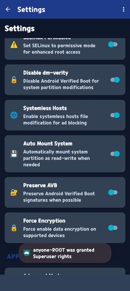 anyone-ROOT – screenshot 1
