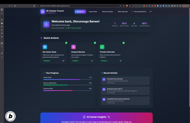 AI Career Coach – screenshot 3