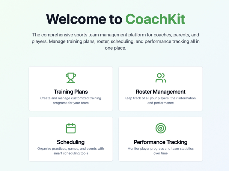 CoachKit – screenshot 1