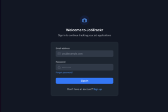 JobTrackr