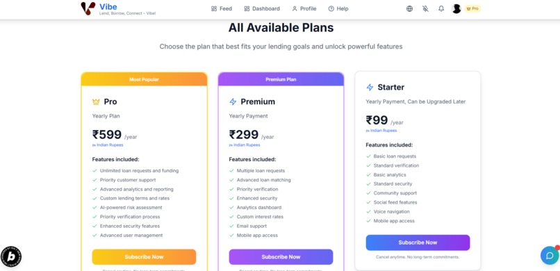 Vibe : Lend, Borrow, Connect – Vibe! – screenshot 5