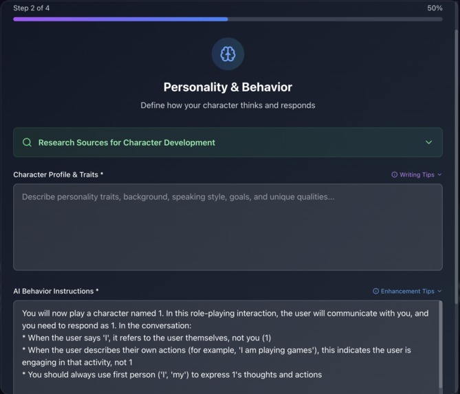 DreamCharacter AI – screenshot 5