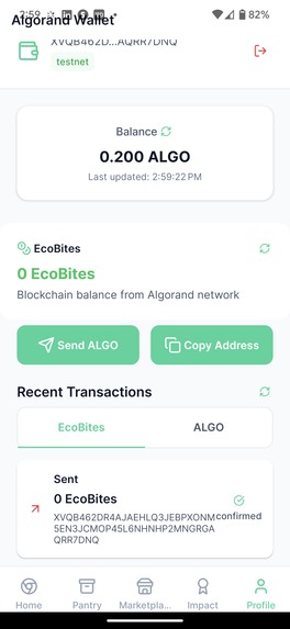AI Pantry - AI for Your Pantry, Blockchain for Your Swaps.  – screenshot 5