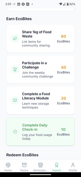 AI Pantry - AI for Your Pantry, Blockchain for Your Swaps.  – screenshot 6