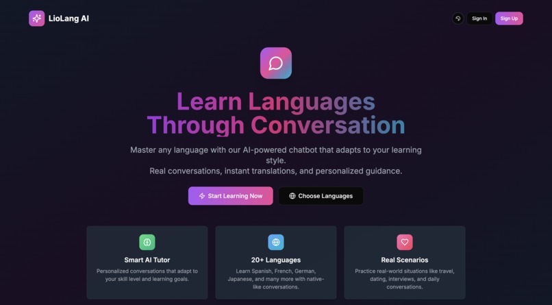 LioLang – screenshot 1