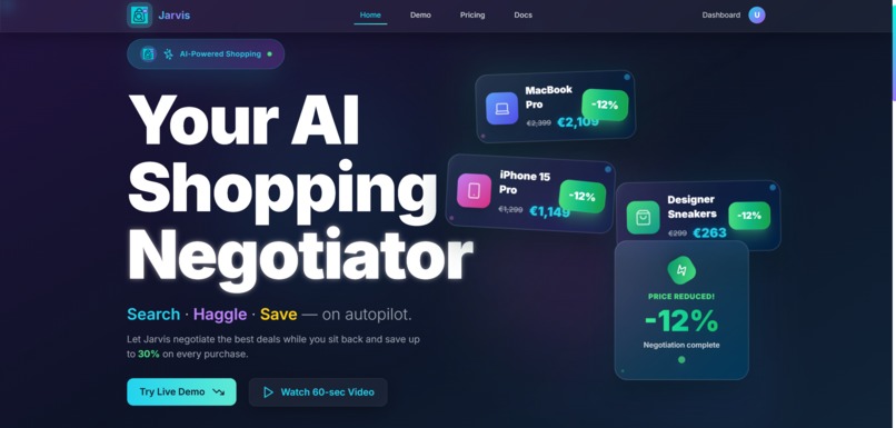 Jarvis Shopping  – screenshot 1