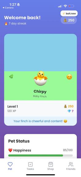 Virtual Pet – screenshot 1