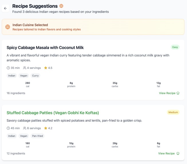 Smart Vegan Recipes – screenshot 3