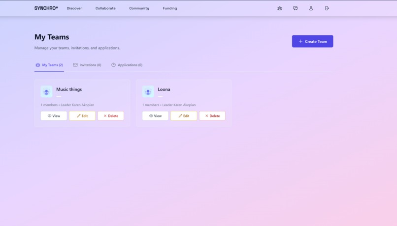 Synchro* – screenshot 2