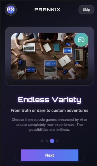 Prankix – Real-Time Ridiculousness | Party Games Mobile App – screenshot 5