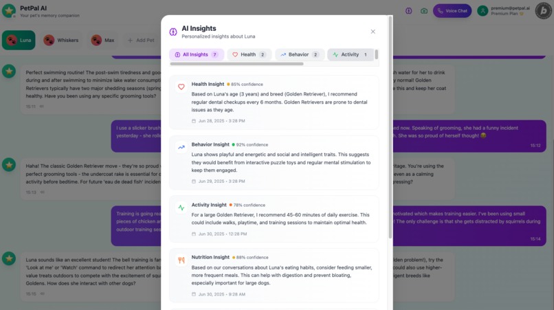 PetPal AI - Conversational Pet Assistant – screenshot 2