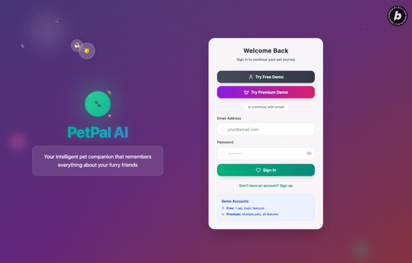 PetPal AI - Conversational Pet Assistant – screenshot 1