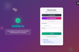PetPal AI - Conversational Pet Assistant