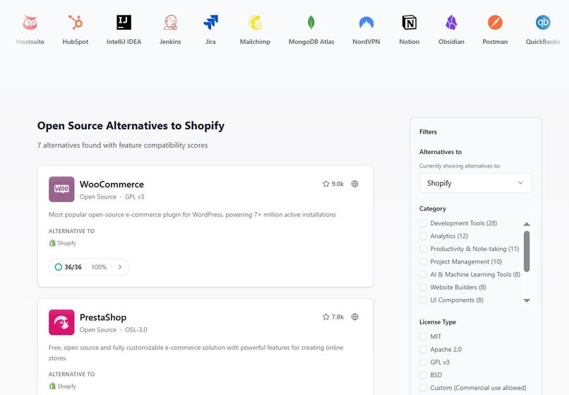 Opensource.builders – screenshot 2