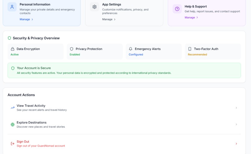 Guard Nomand — roam free, stay safe – screenshot 4