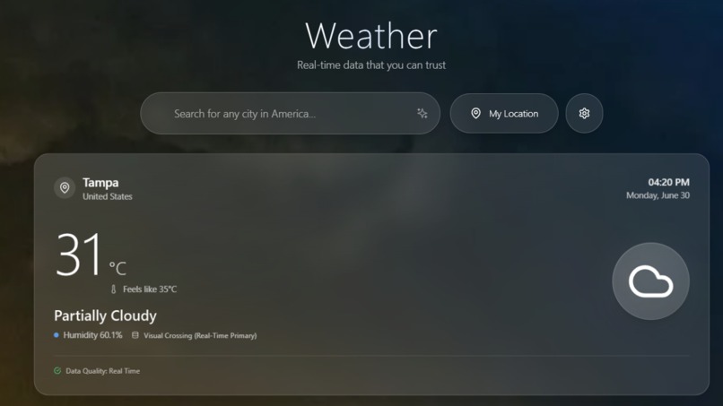 WeatherOra.com – screenshot 3