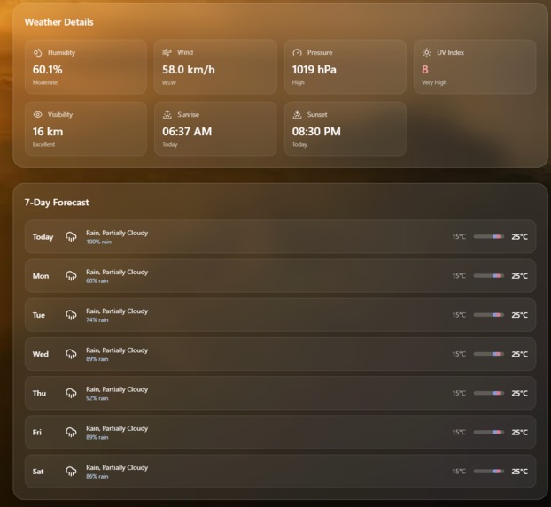 WeatherOra.com – screenshot 4