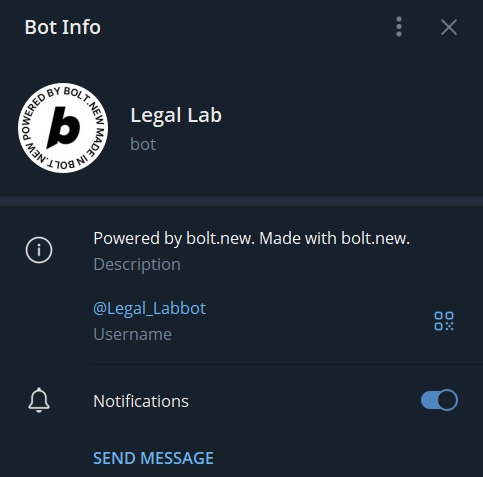 Legal laboratory – screenshot 2