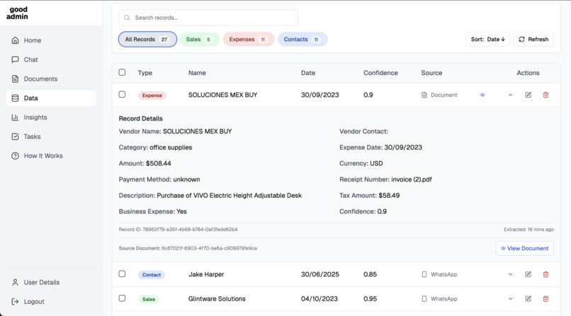 good admin – screenshot 3