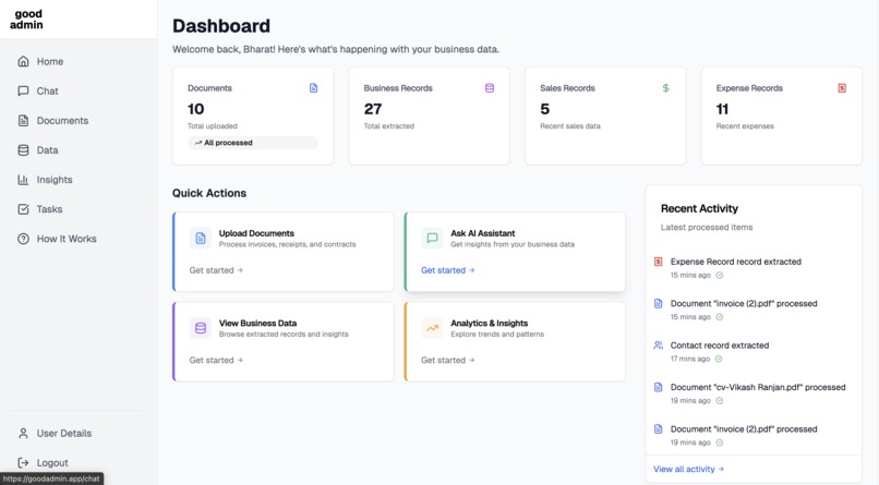 good admin – screenshot 4