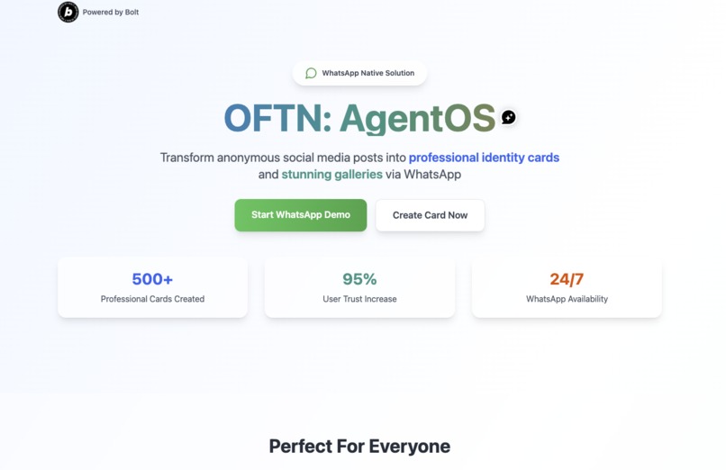 OFTN: AgentOS – screenshot 2