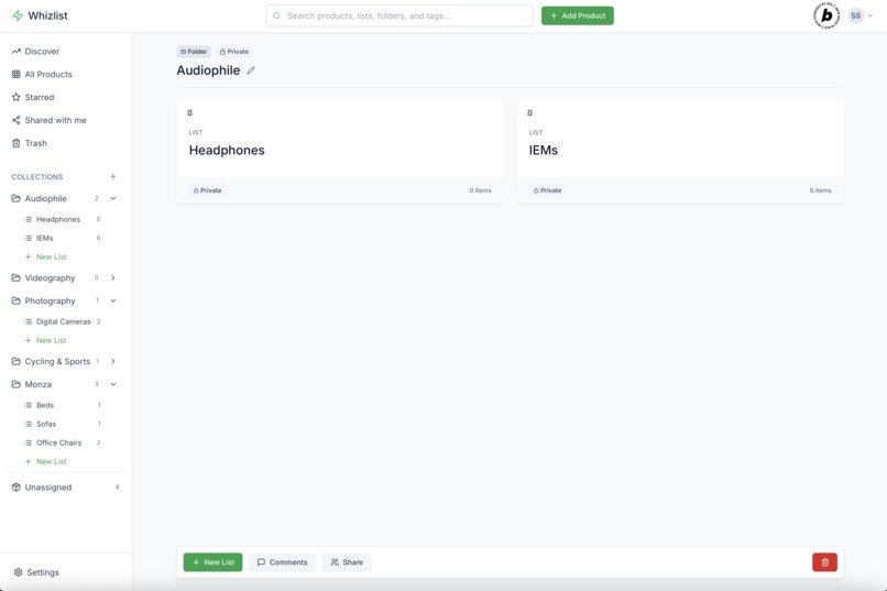 Whizlist – screenshot 6