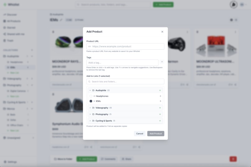 Whizlist – screenshot 5