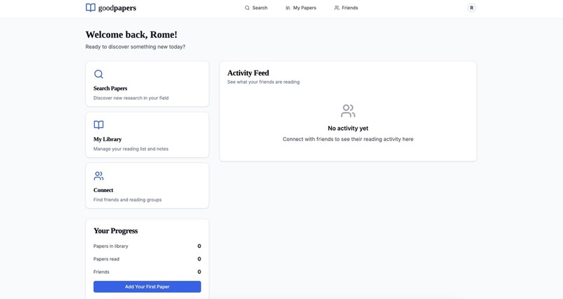 goodpapers – screenshot 2