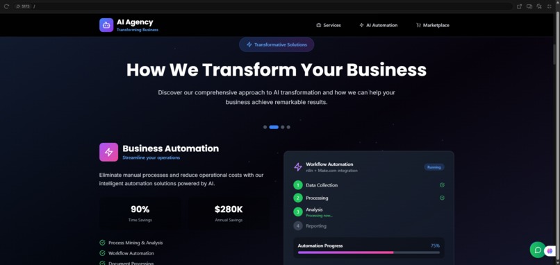 AI Morning Agency  – screenshot 2