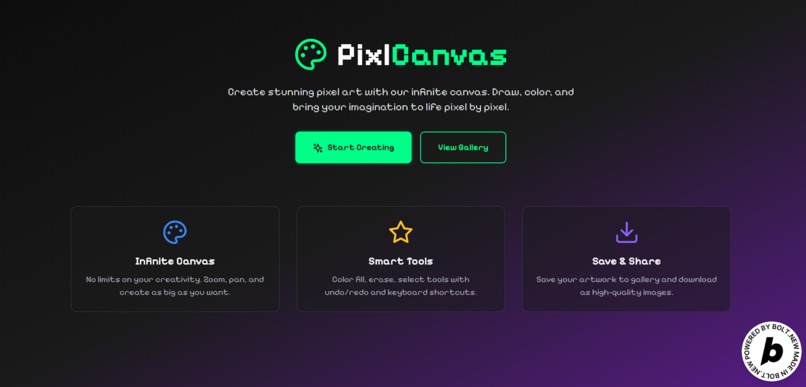 PixlCanvas – screenshot 1