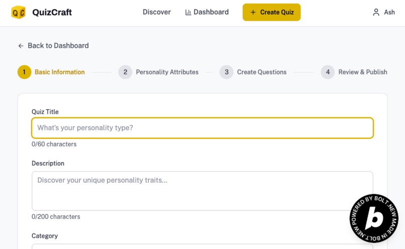 QuizCraft – screenshot 2