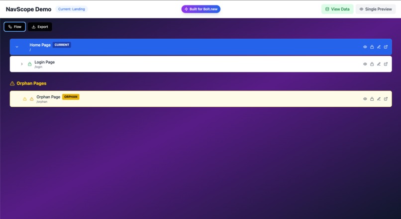 NavScope – screenshot 2