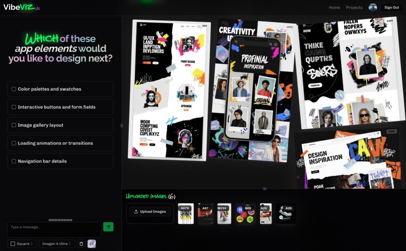 VibeViz – screenshot 2