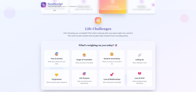 SoulScript: AI Life Companion – screenshot 3