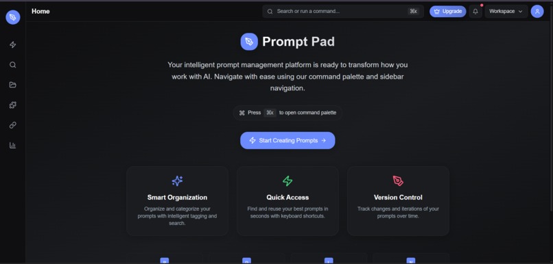 Inteliq (PromptPad) – screenshot 1
