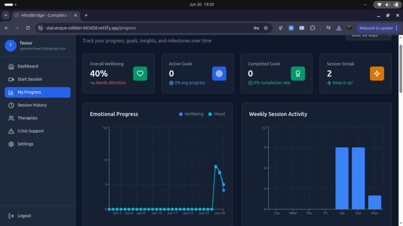 Mindbridge – screenshot 3