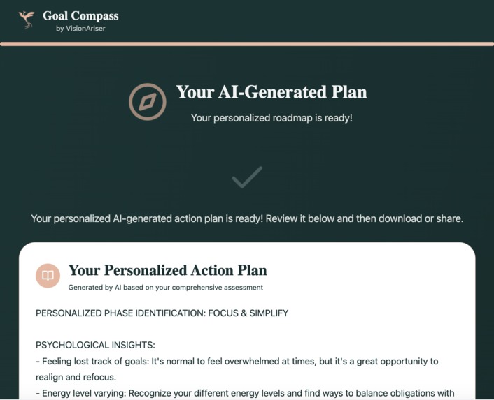 Goals Compass – screenshot 9