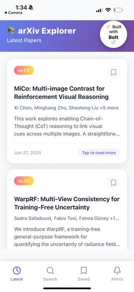 ArXiv Explorer  – screenshot 3