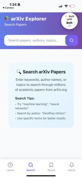 ArXiv Explorer  – screenshot 4