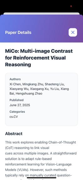 ArXiv Explorer  – screenshot 5