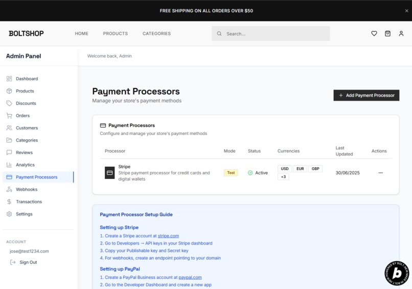 BoltShop: Shopify Like Template for Bolt Devs – screenshot 9